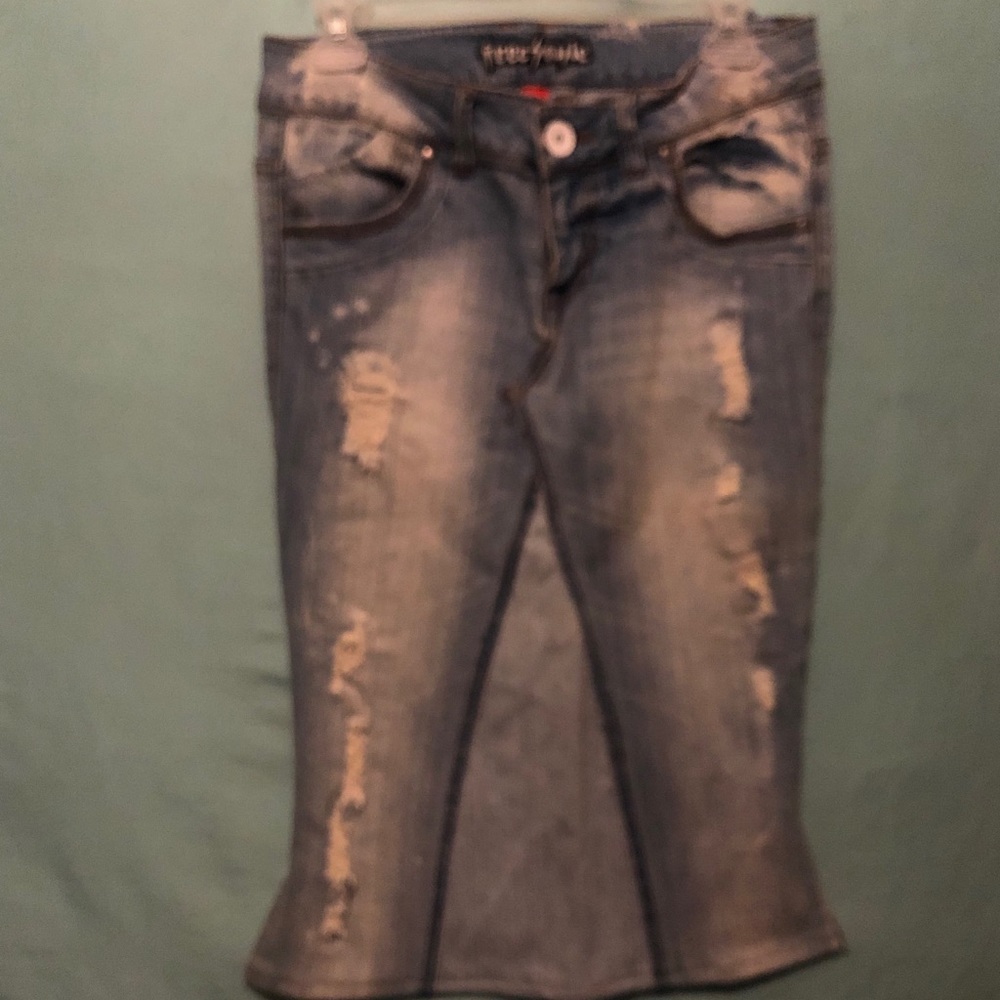 Jean skirt